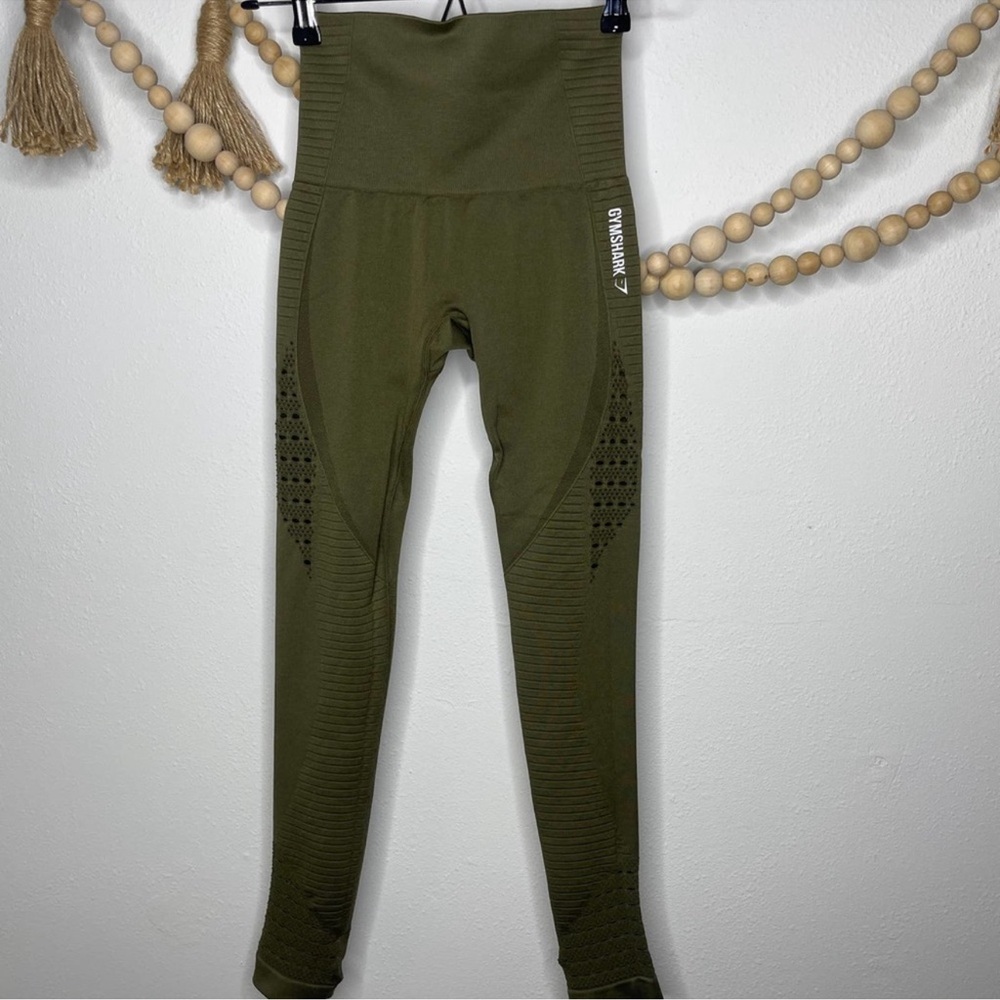 Gymshark Apex Seamless Green Leggings